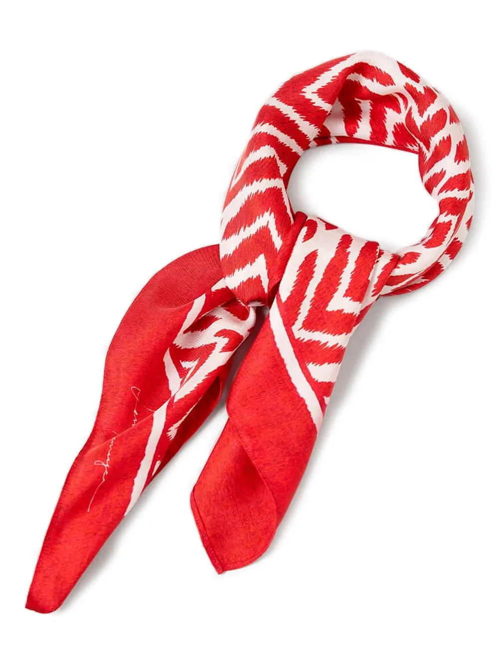 Lenny Niemeyer Sciarpa Cali a fantasia - Rosso