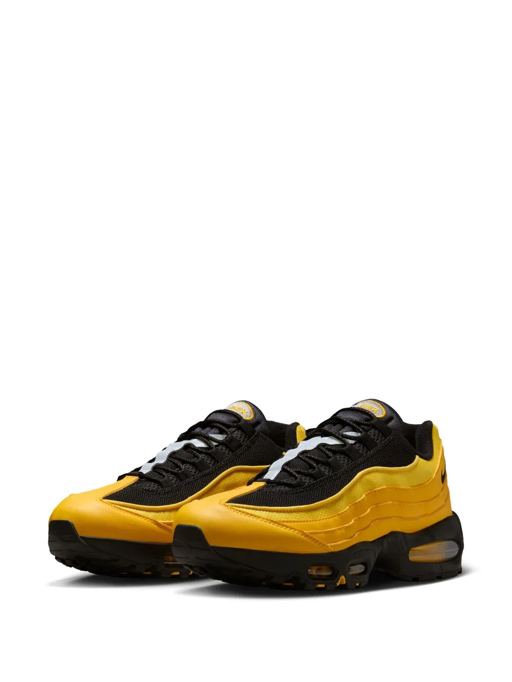 Nike Air Max 95 logo-print sneakers Geel