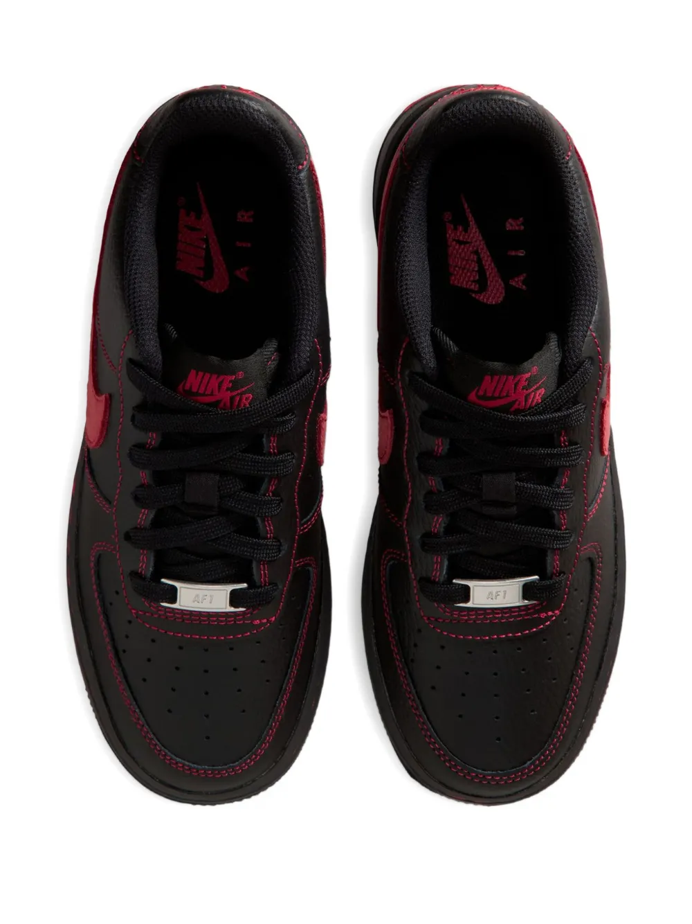 Nike Air Force 1 Lv8 lace-up fastening sneakers Zwart