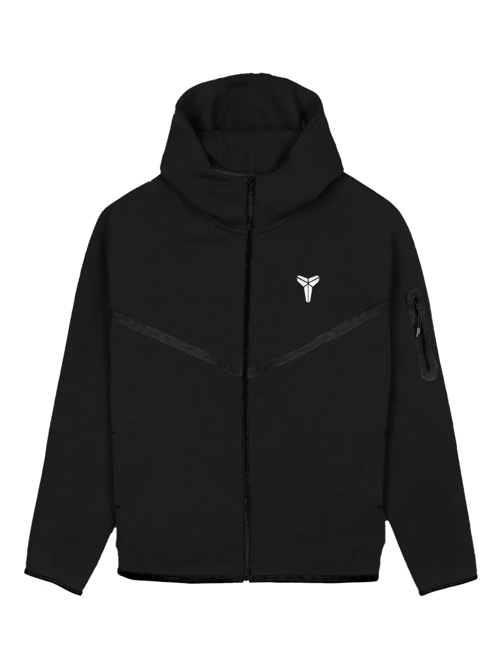 Nike Tech fleece jacket | Black | Image 1