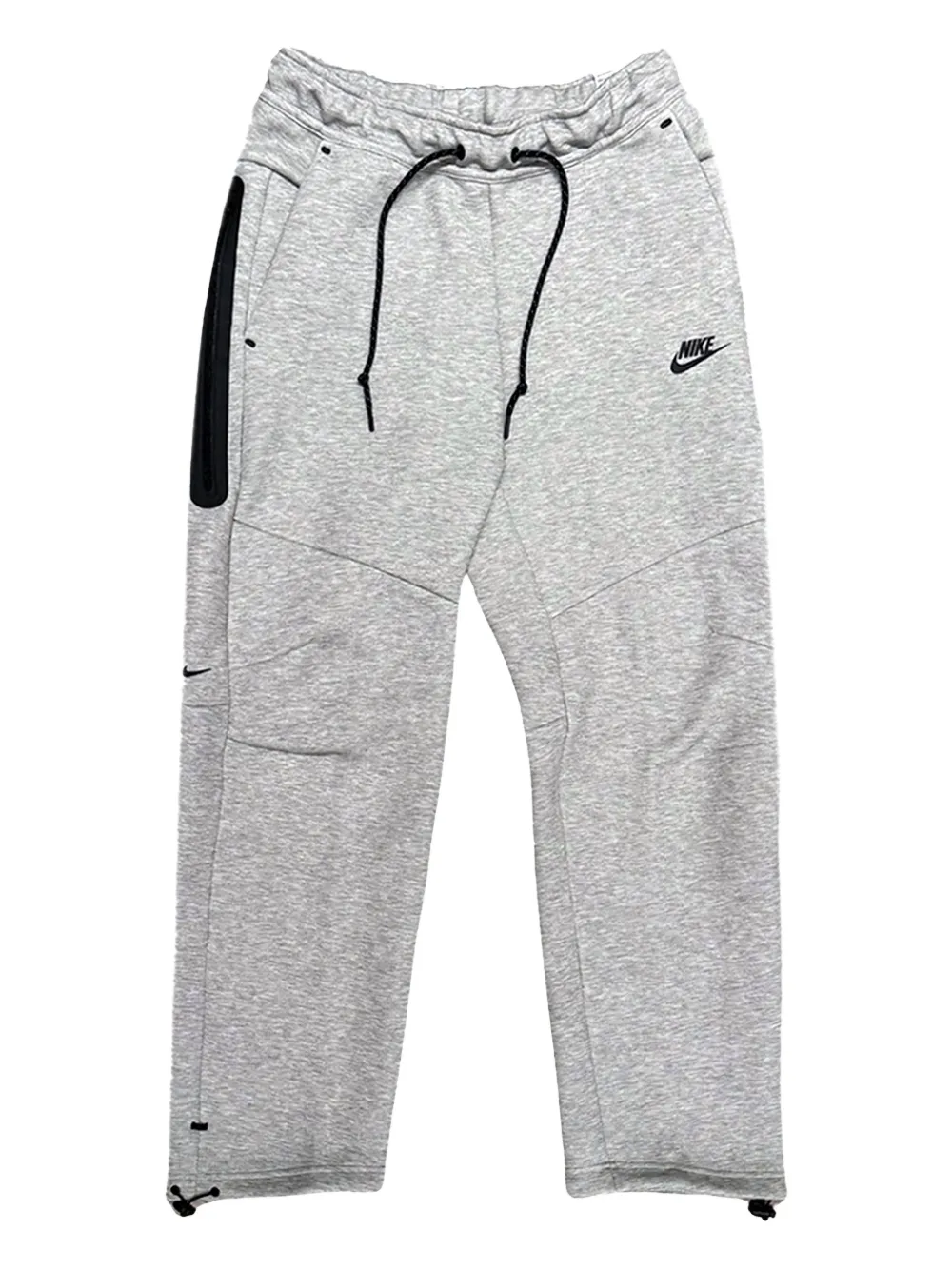 Nike open-hem fleece cotton trousers | gris | Image 1