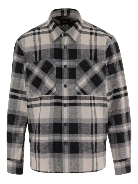 Woolrich checked pocket shirt