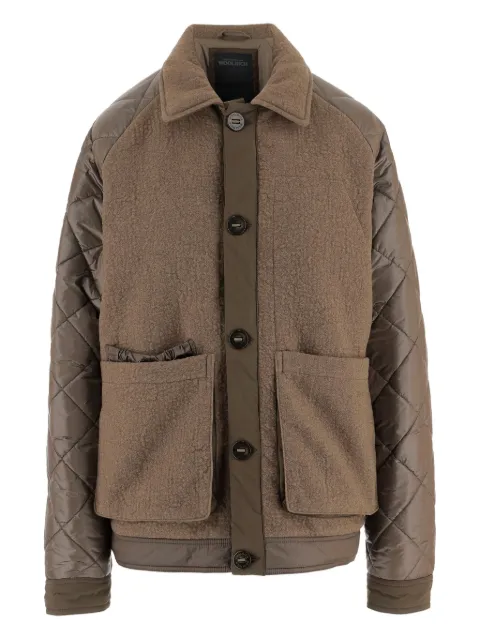 Woolrich diamond-quilted jacket