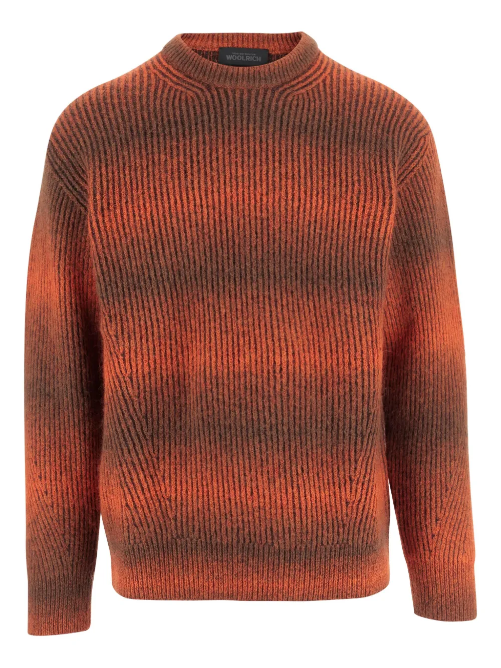 Woolrich Gerippter Pullover | Orange | Image 1