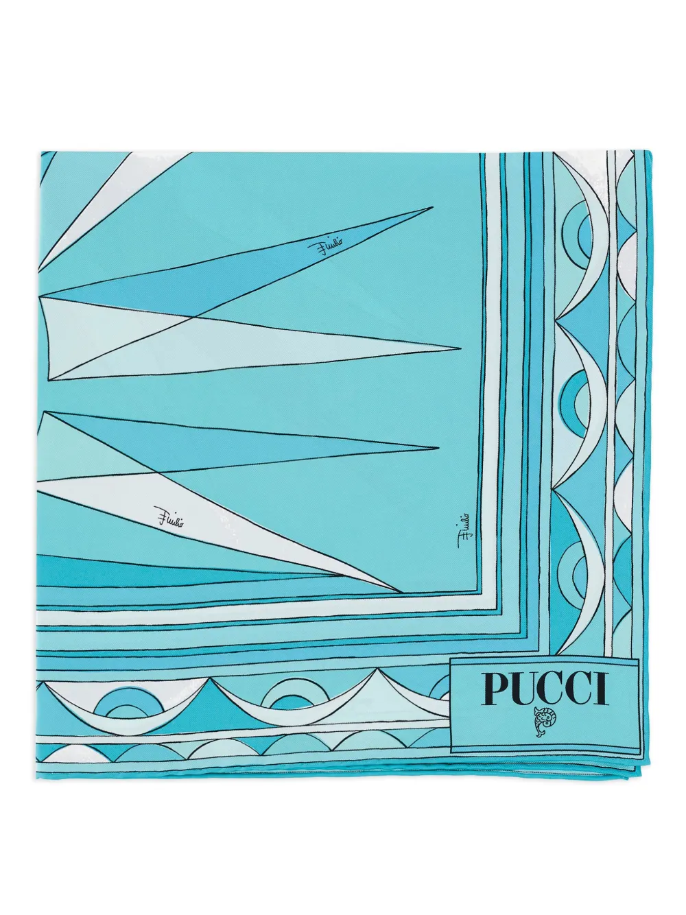 PUCCI silk square scarf | Image 2