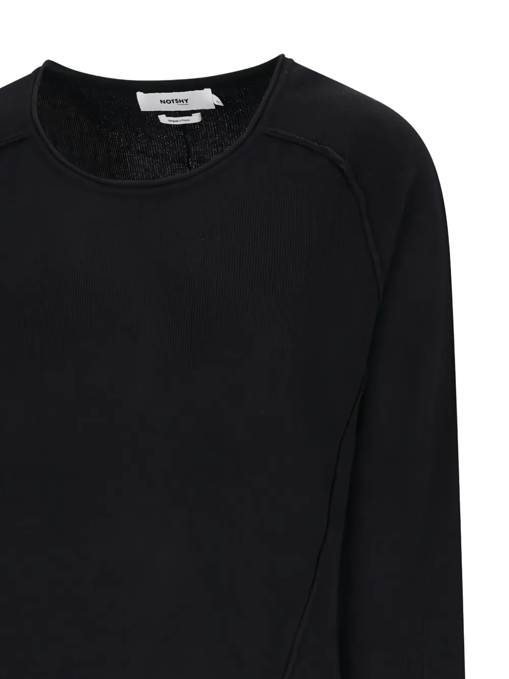 Notshy Maty Round-neck T-shirt In Black