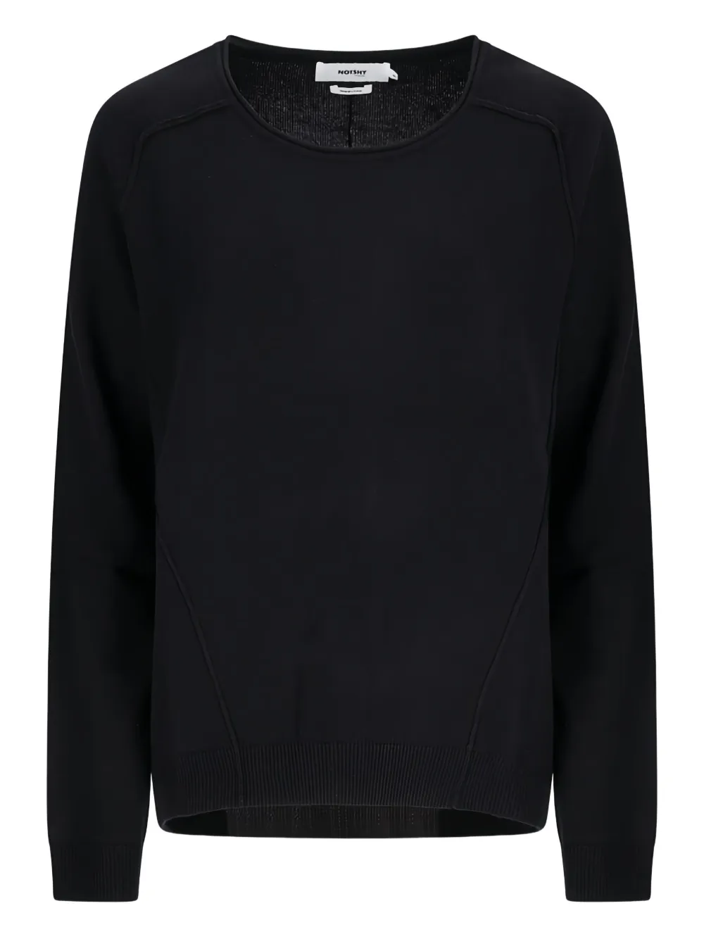 Notshy Maty Round-neck T-shirt In Black