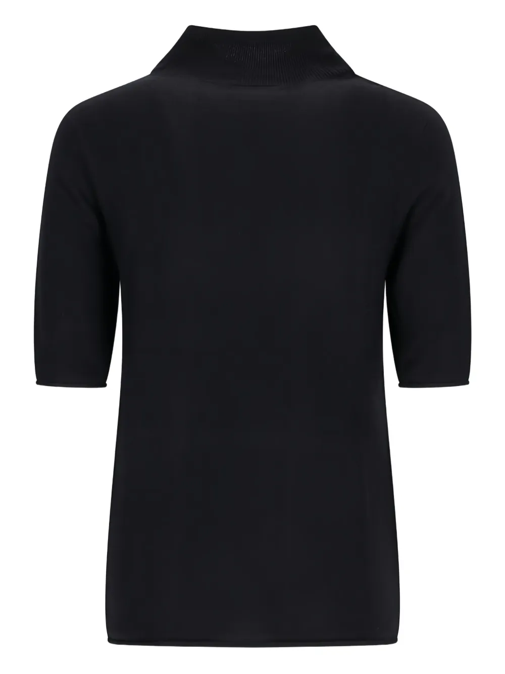 Notshy Madeleine High-neck Top In Black