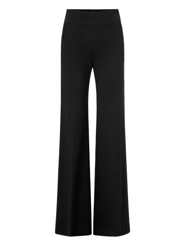 Veronica Beard Kalinda Flared Trousers in Black