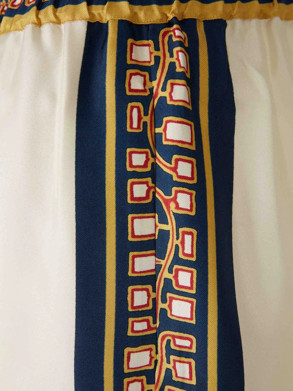 La Doublej Elasticated-waist Trousers In Neutral