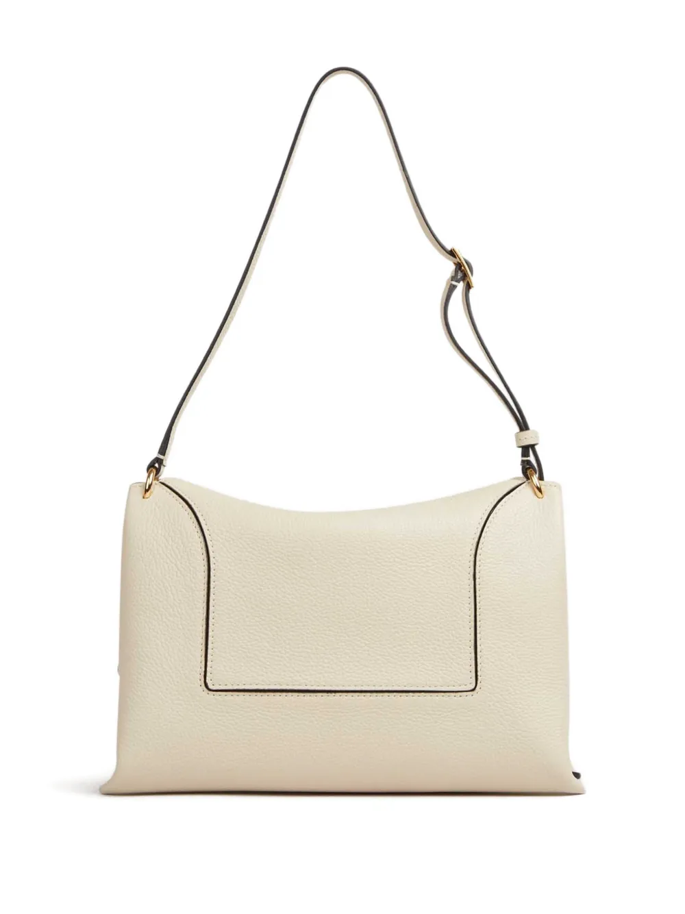 Wandler Penelope Slouch leather shoulder bag - Beige