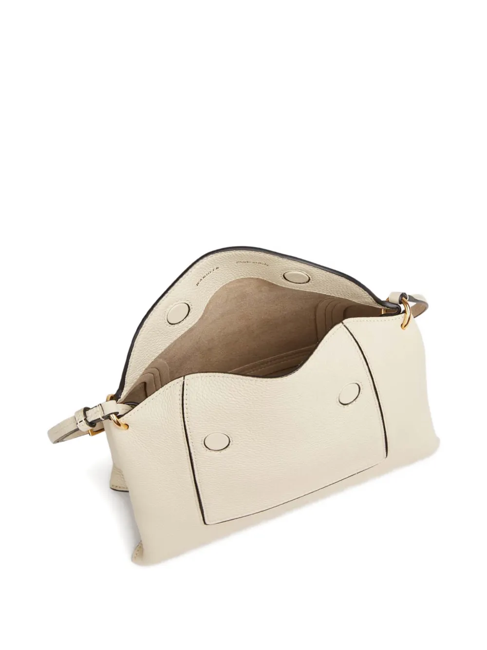 Wandler Penelope Slouch leather shoulder bag Beige