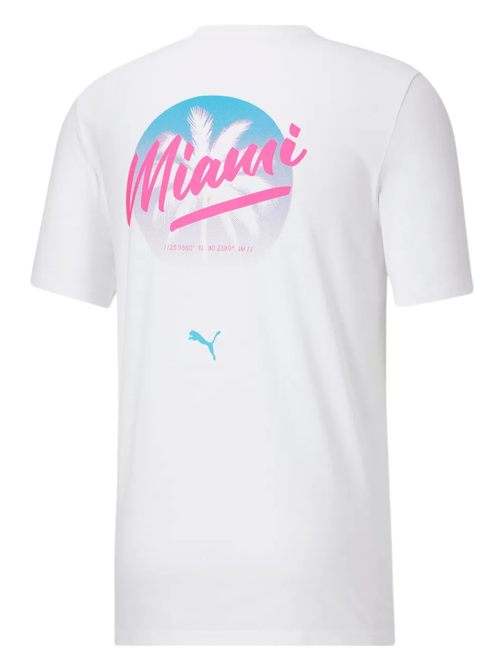 PUMA RBR Miami graphic T-shirt - Wit