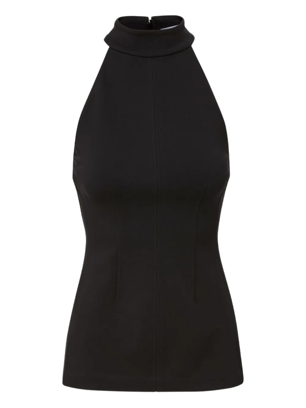 Veronica Beard Johanne halterneck top | Black | Image 1