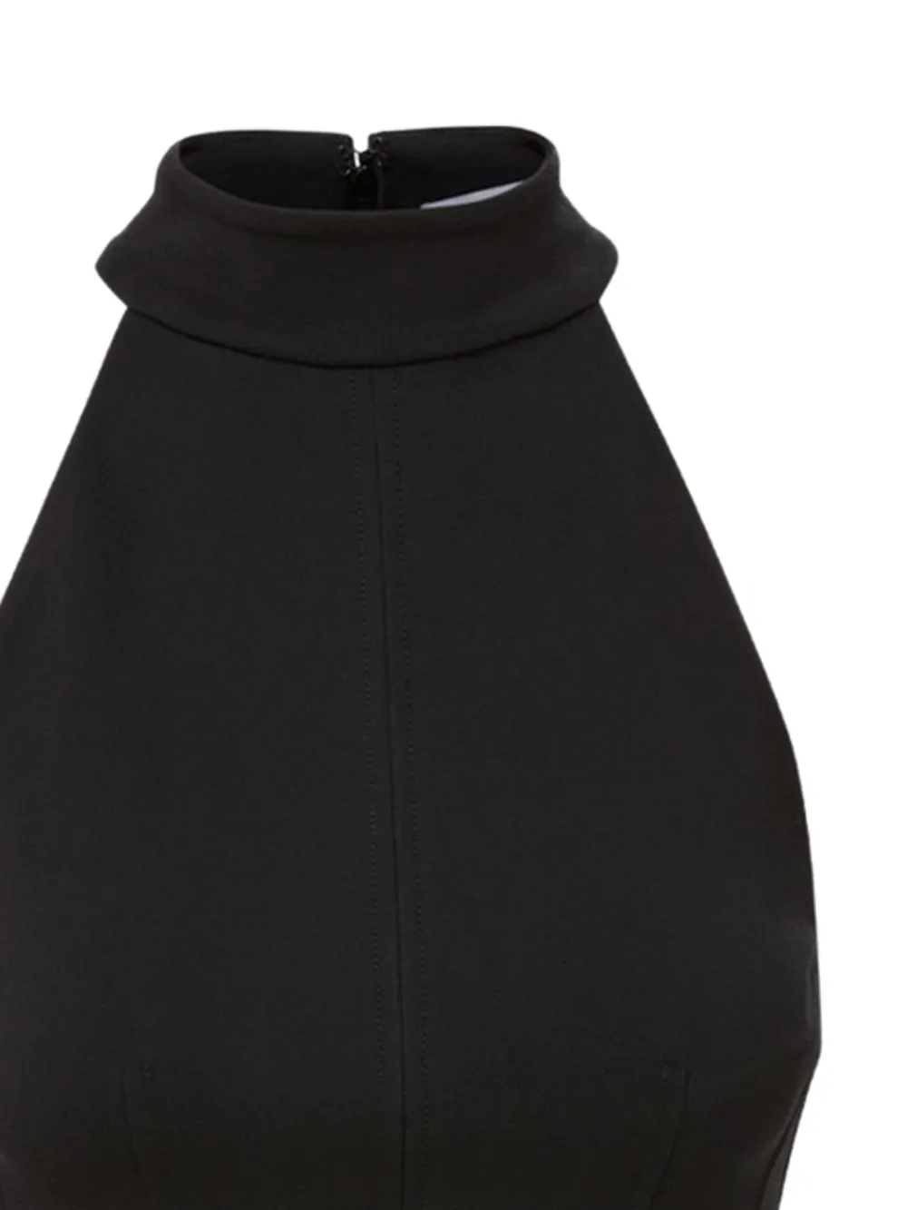 Veronica Beard Johanne halterneck top - Zwart