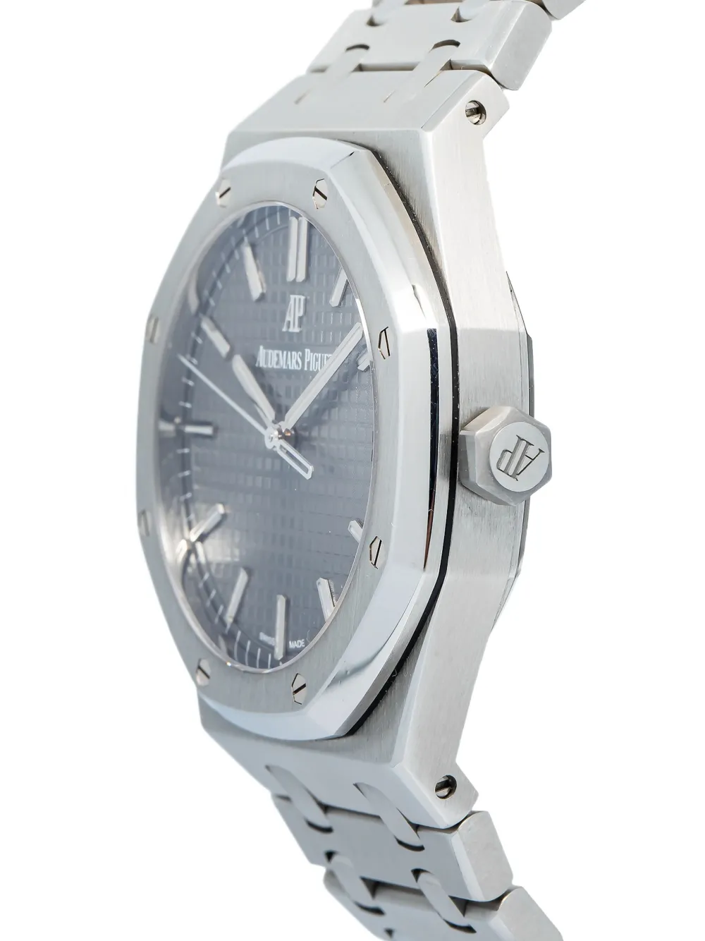 Pre-owned Audemars Piguet Pre Owned Royal Oak 41mm In Gray