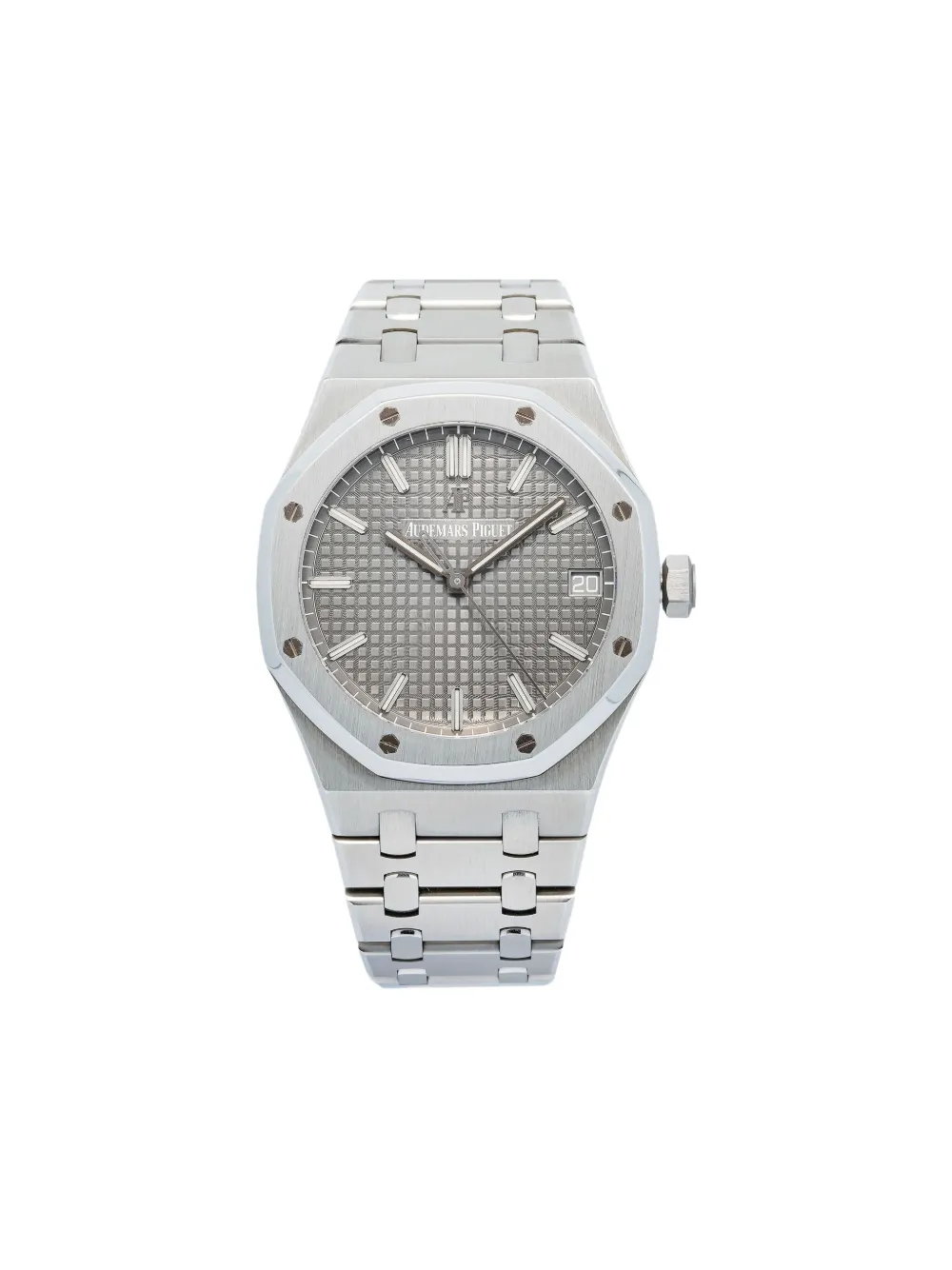 Pre-owned Audemars Piguet Pre Owned Royal Oak 41mm In Gray