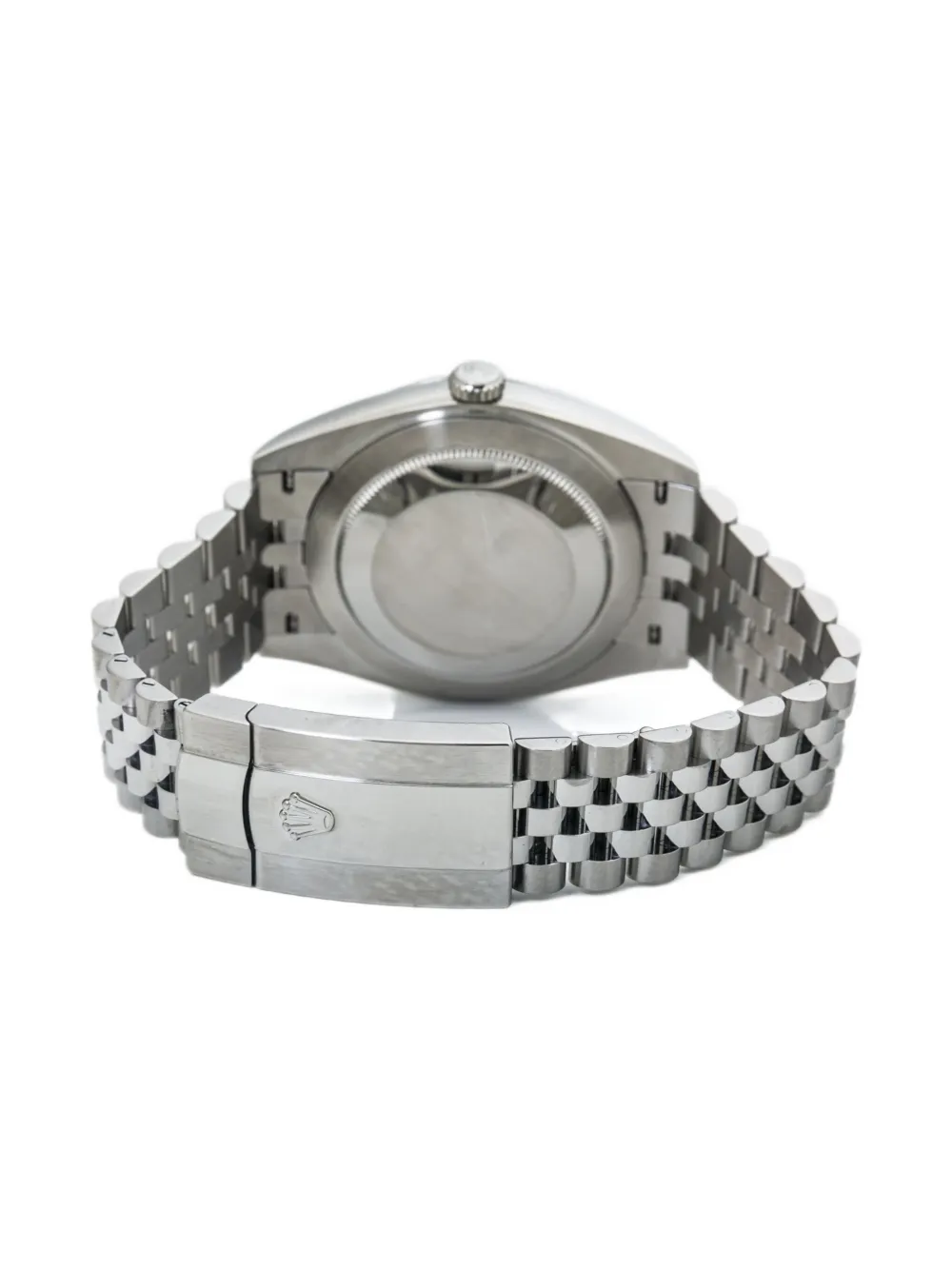 Pre-owned Rolex Datejust 41mm In White