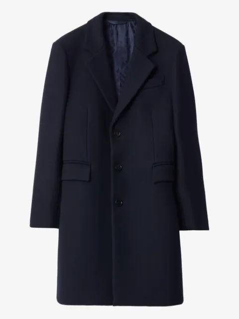 Burberry wool tailored coat