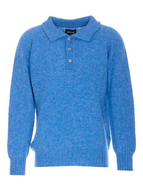 Howlin' playera tipo polo con cuello de pico