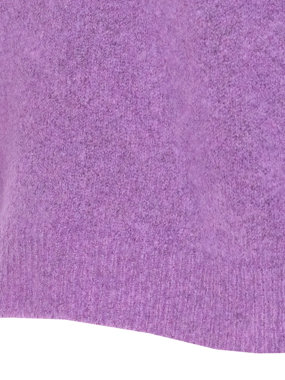 Roberto Collina Trui met hoge hals Paars