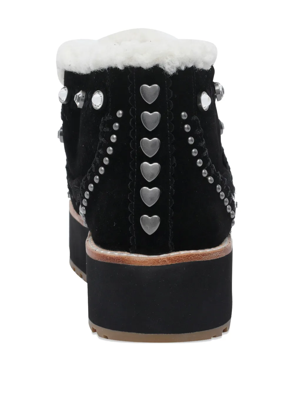 Kurt Geiger London Mansion Cozy laarzen met studs Zwart