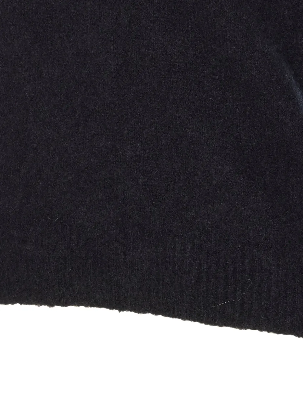 Roberto Collina Crew-neck Long-sleeve Sweater In Black
