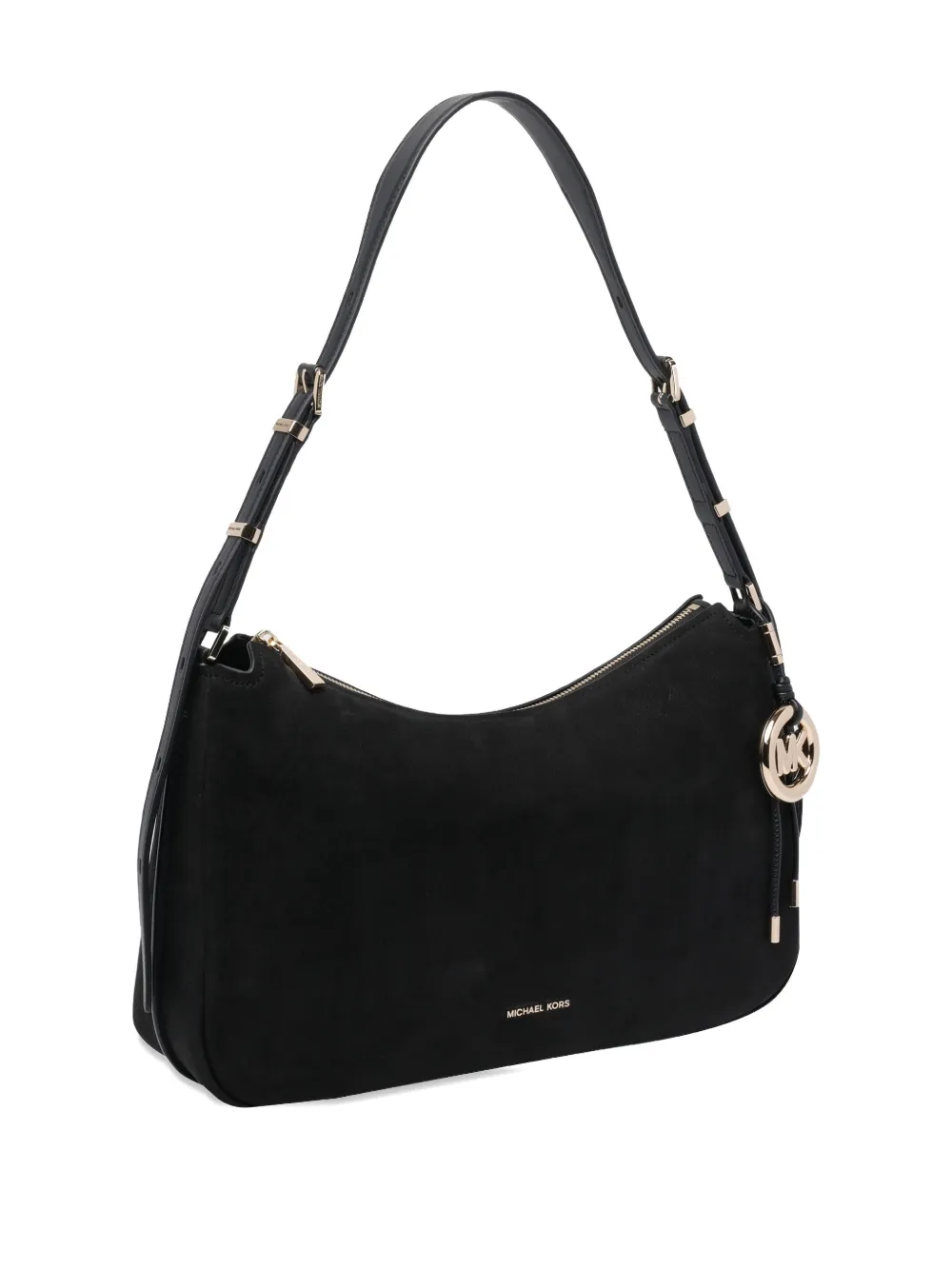 Michael Kors Nolita schoudertas met rits Zwart