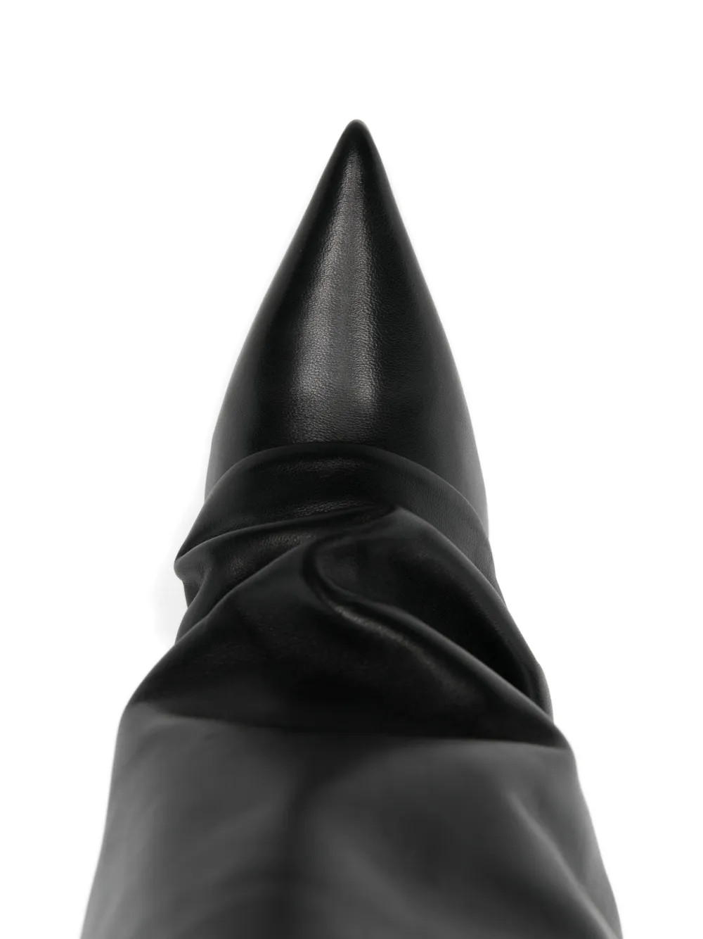 Castagna Irina Point-toe Boots In Black