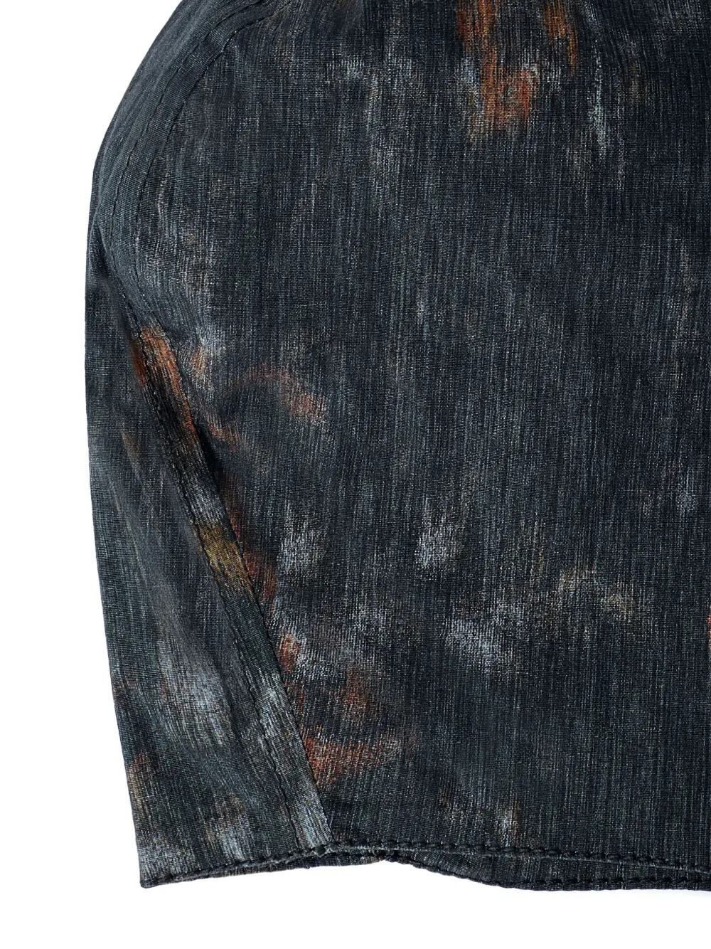 GANNI Muts met logoprint Grijs