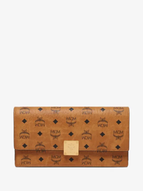 MCM logo-plaque mini bag