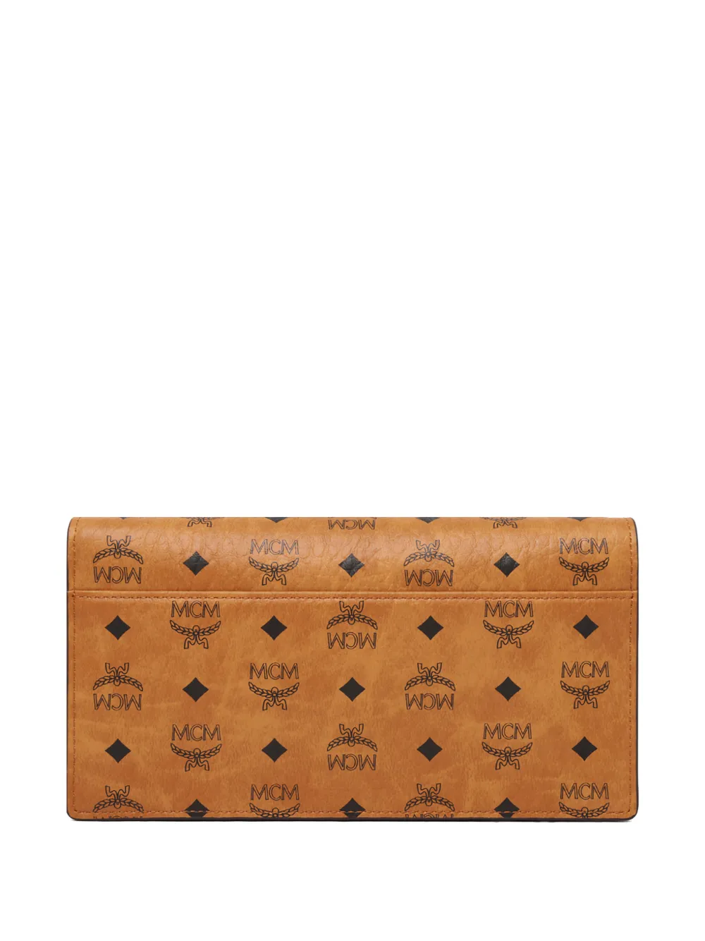  Mcm Logo-plaque Mini Bag - Brown 
