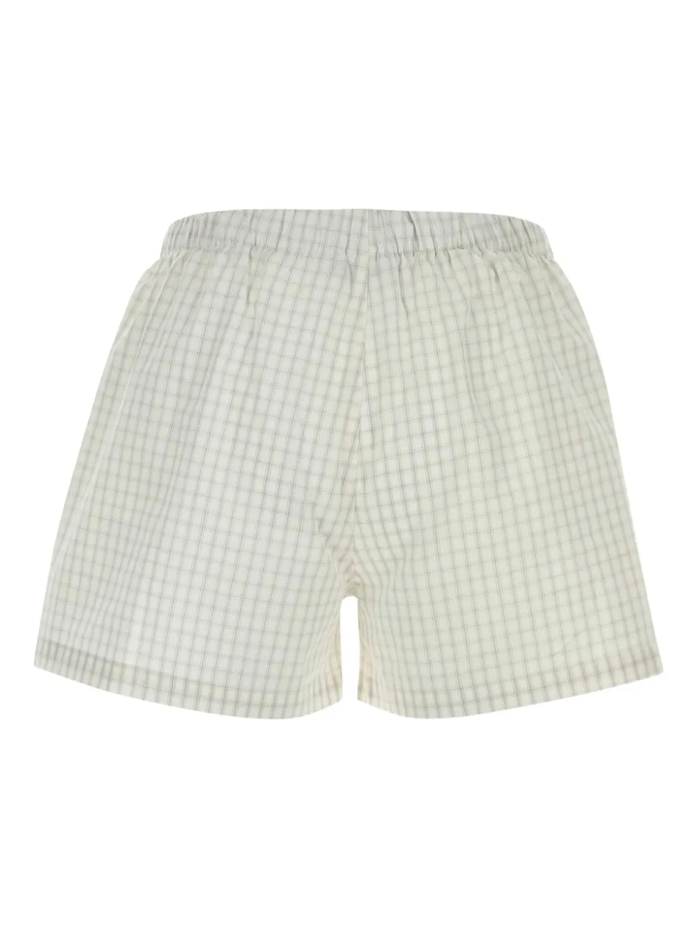 Gimaguas Boxers Embroidered-logo Shorts In Neutral