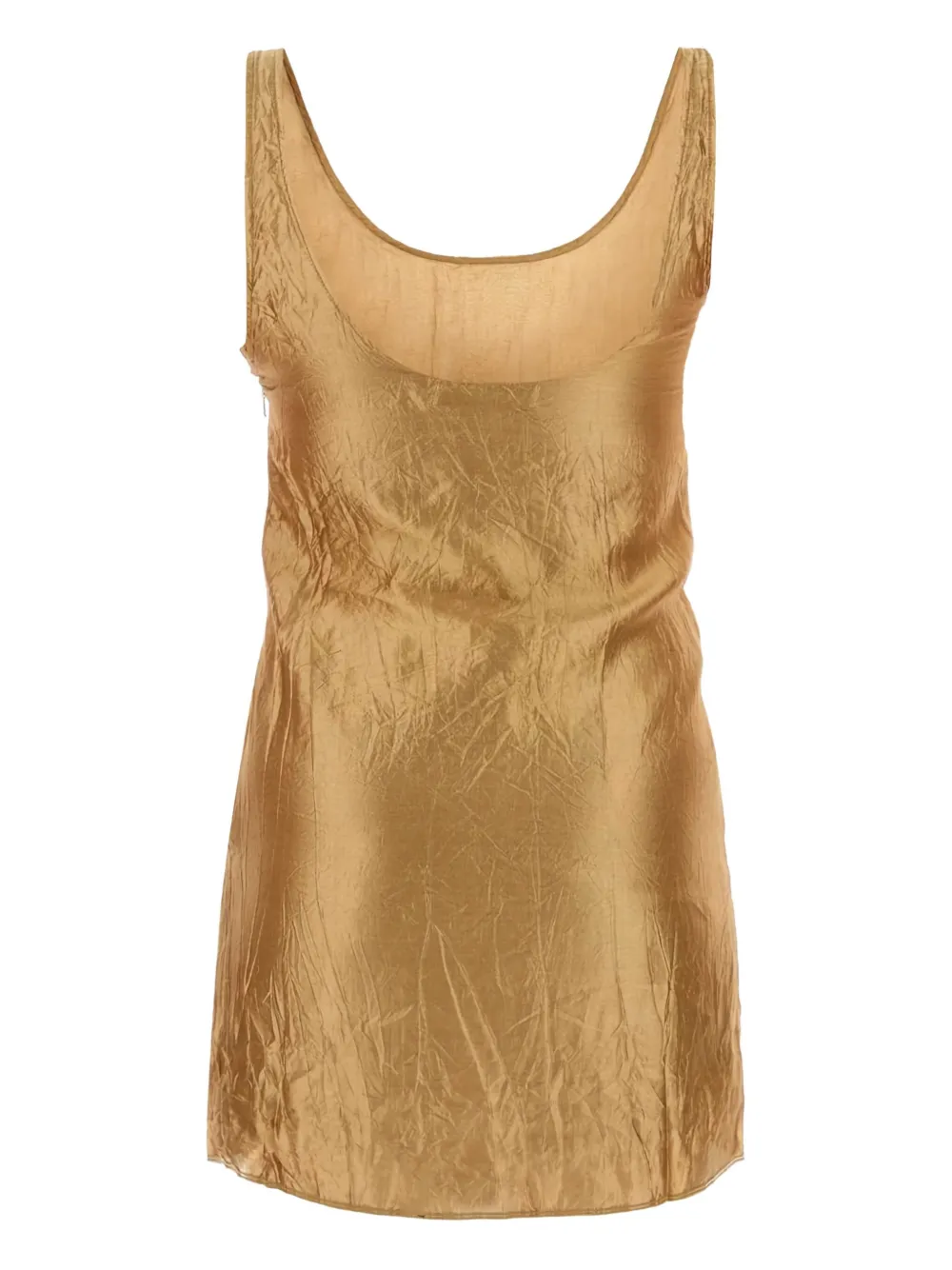 Gimaguas Claude studded mini dress - Goud
