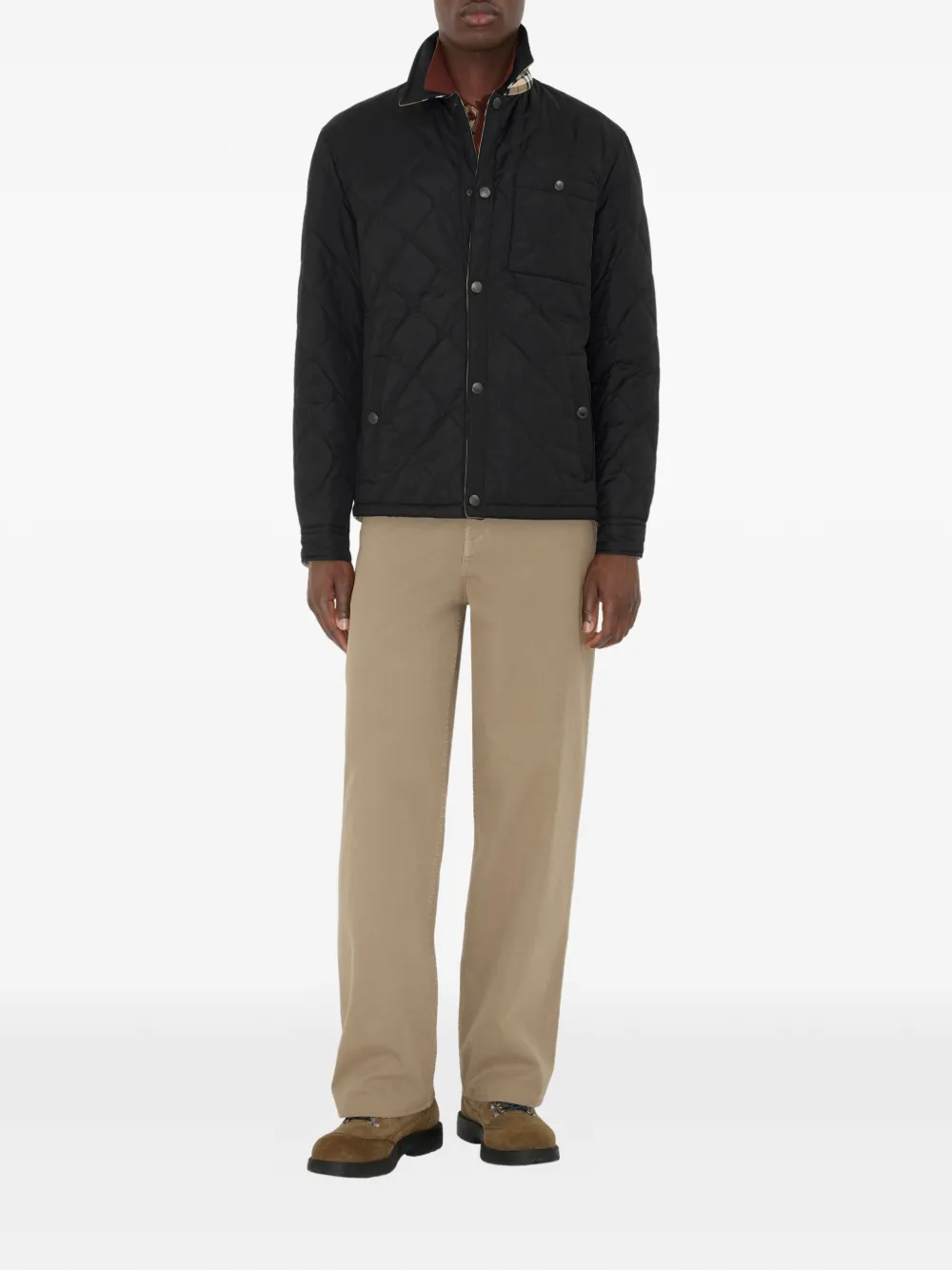 Burberry quilted reversible overshirt | Chamarras con plumón y capitonadas | Image 2