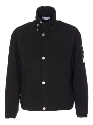GIORGIO ARMANIカジュアルジャケット Giorgio Armani ジップアップ ジャケット | ブラック | FARFETCH JP