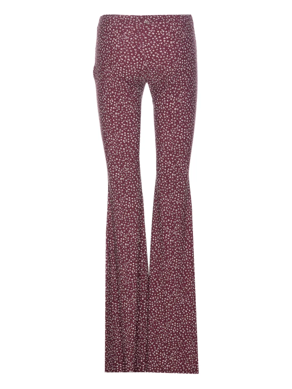 Aniye By patterned elasticated-waist trousers - Rood