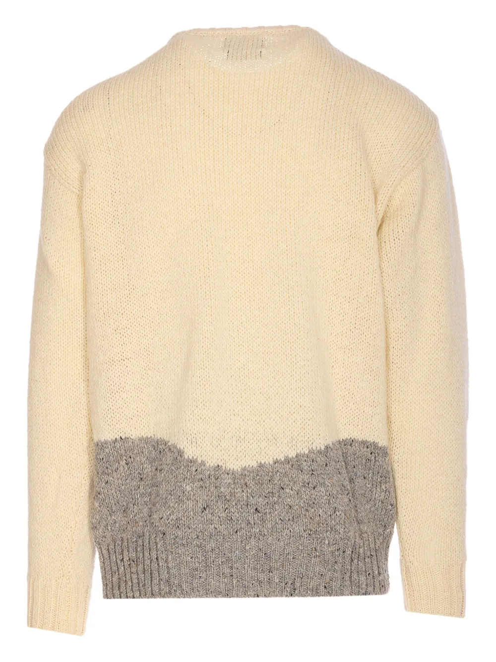 Howlin' My New Best Friend embroidered crew-neck sweater - Beige