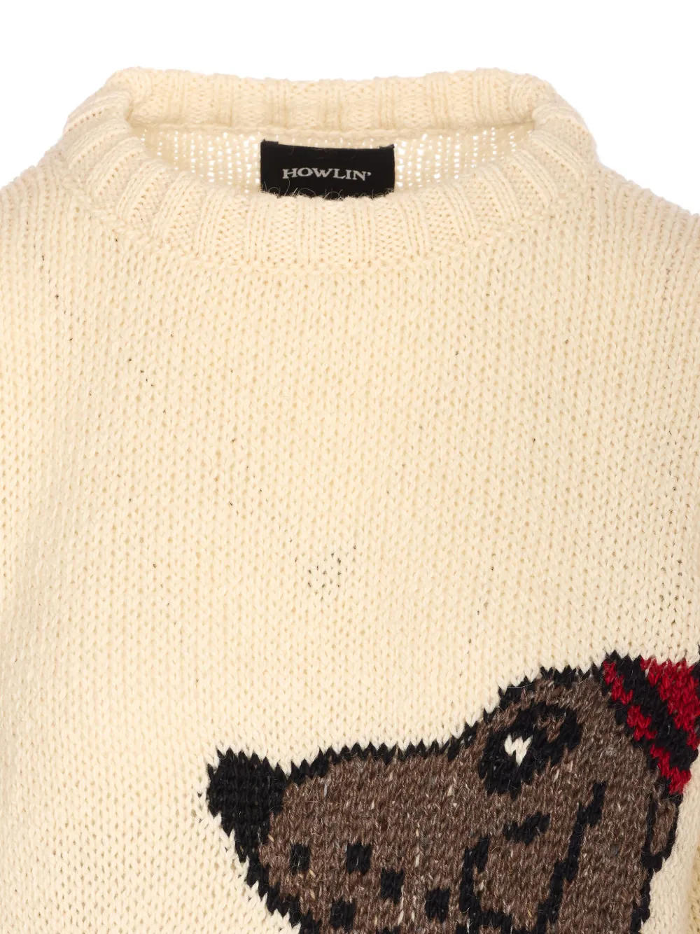 Howlin' Bumper Trouble Crew-neck Sweater In Neutral