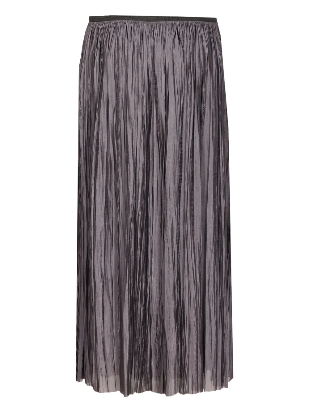 Roberto Collina Pleated Elasticated-waist Midi Skirt In Multi