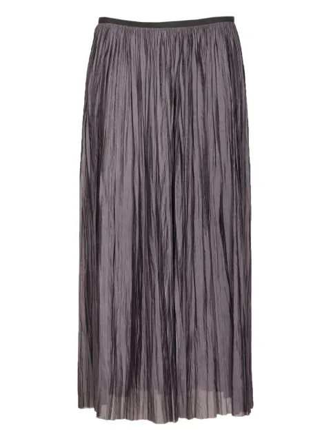 Roberto Collina pleated elasticated-waist midi skirt