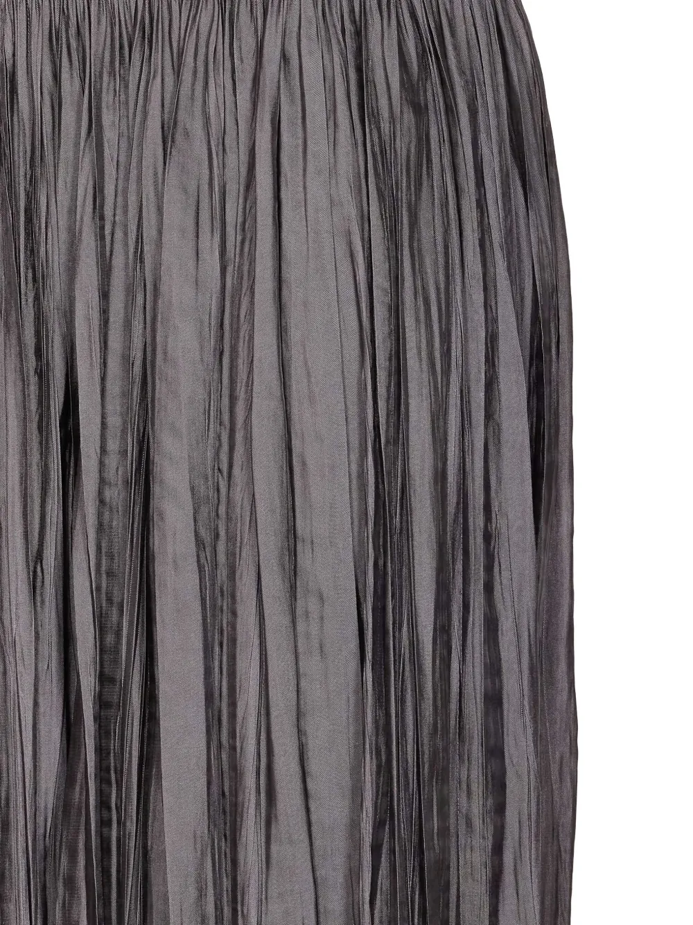 Roberto Collina Pleated Elasticated-waist Midi Skirt In Multi