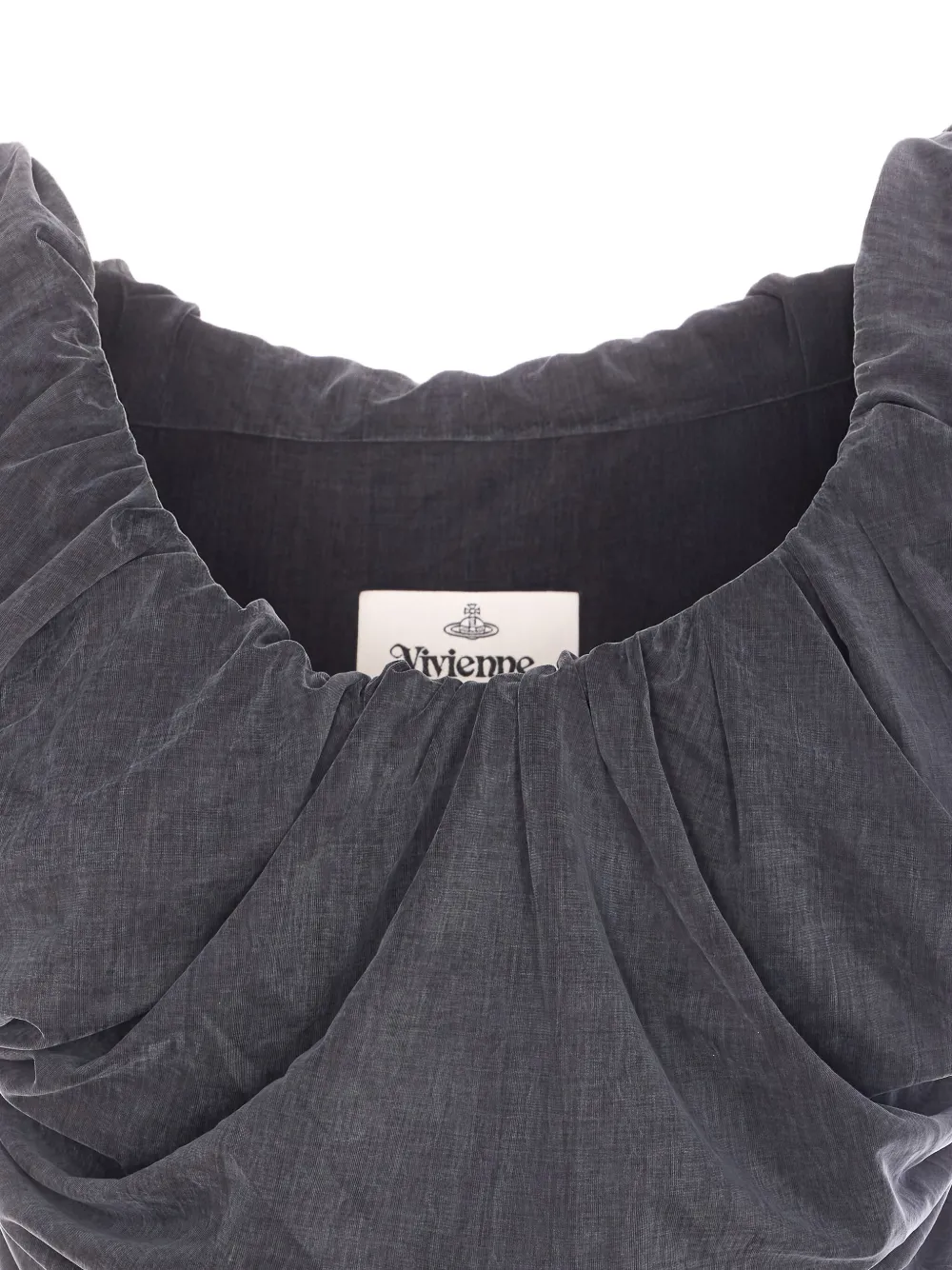 Vivienne Westwood Ginnie Amber mini-jurk Grijs