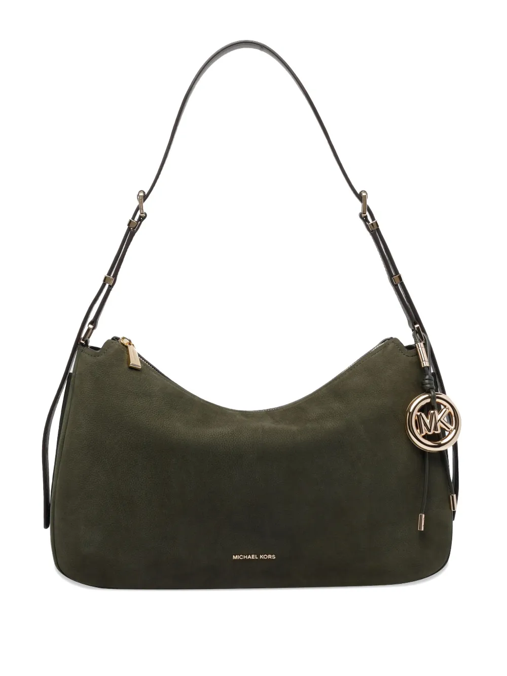 Michael Michael Kors Nolita zip shoulder bag | Green | Image 1