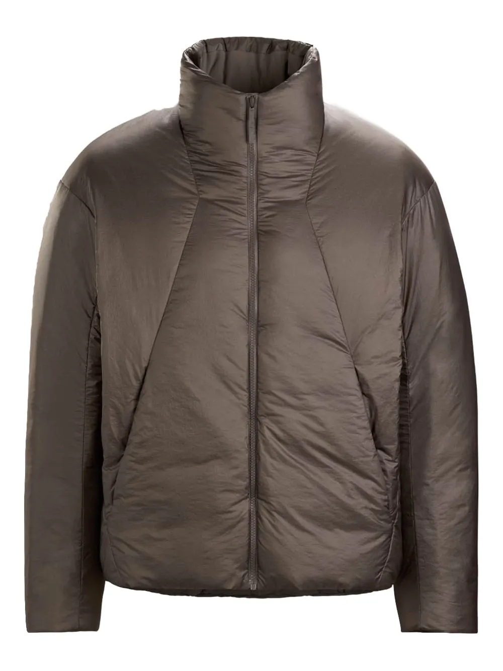 Veilance Conduit padded zip-fastening jacket | Brown | Image 1