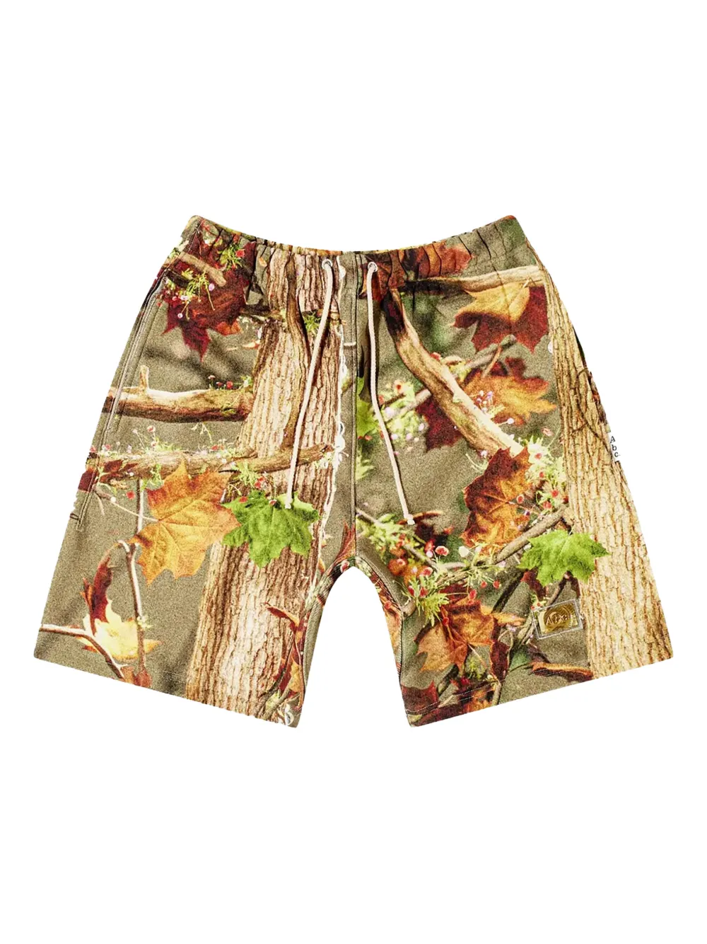 Advisory Board Crystals Shorts con stampa camouflage - Marrone