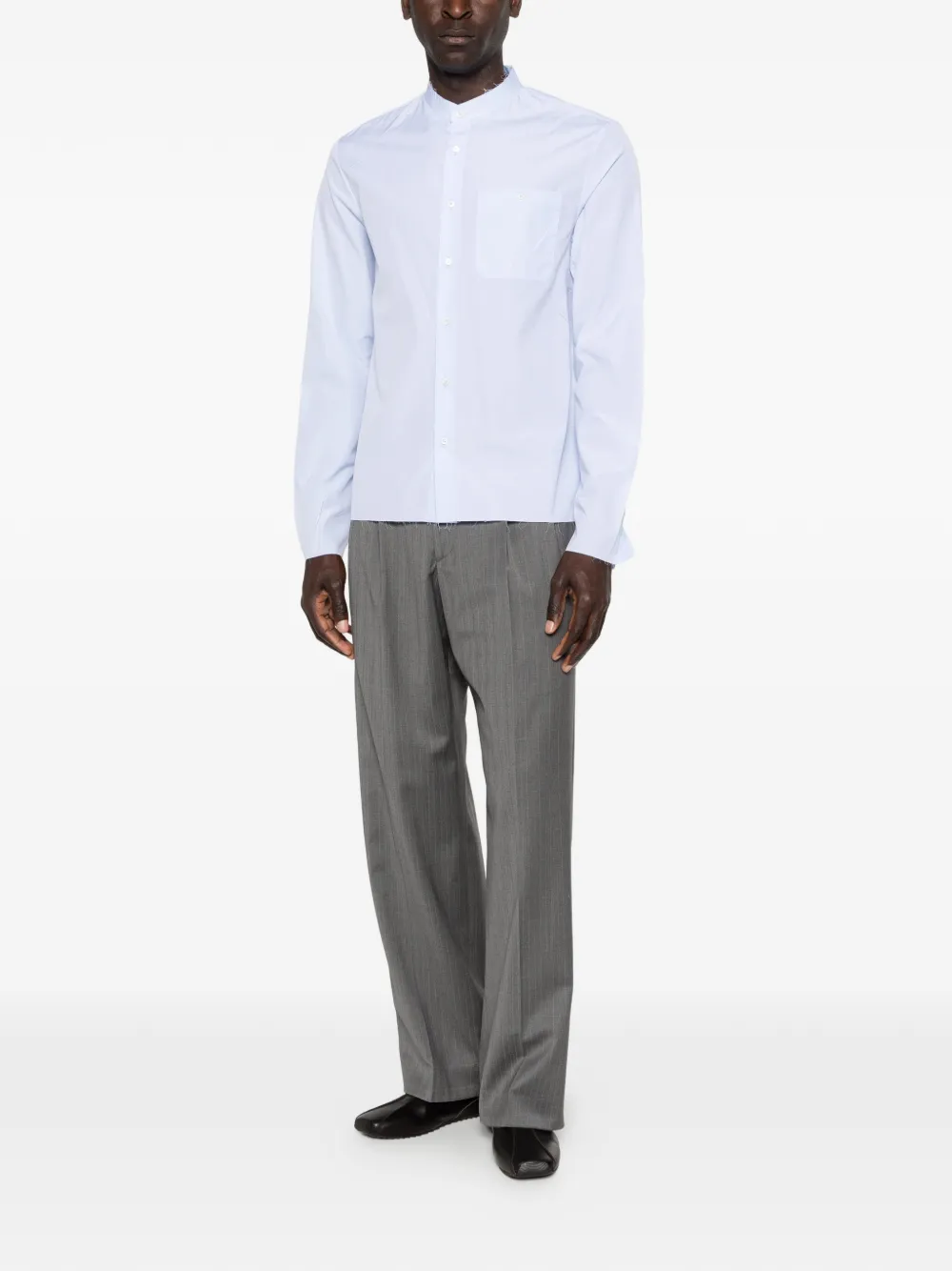 Prada Overhemd met borstzak Blauw