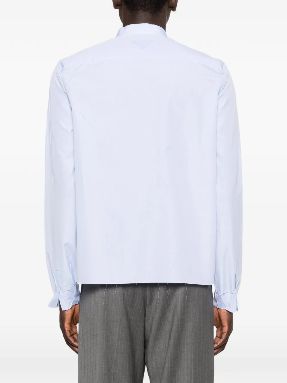 Prada Overhemd met borstzak Blauw