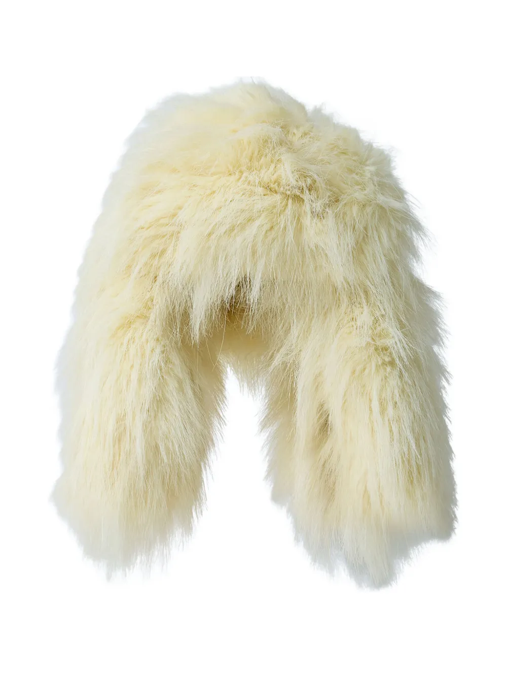 Jacquemus Grande Chapka Voluminous Faux-fur Headpiece In Neutral
