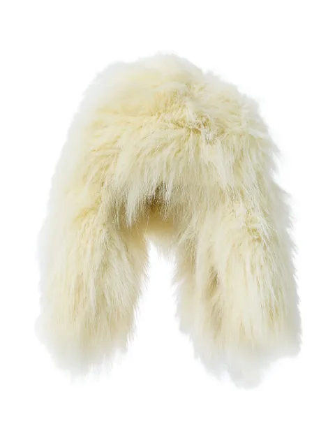 Jacquemus  Grande Chapka voluminous faux-fur headpiece